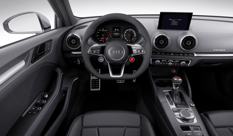 Торпедо Audi A3 Clubsport Quattro Concept 2014 года  (фото 14 из 14)